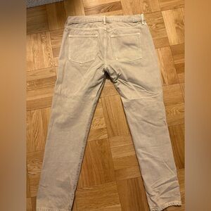 Outerknown Men's Straight Jeans in Tan